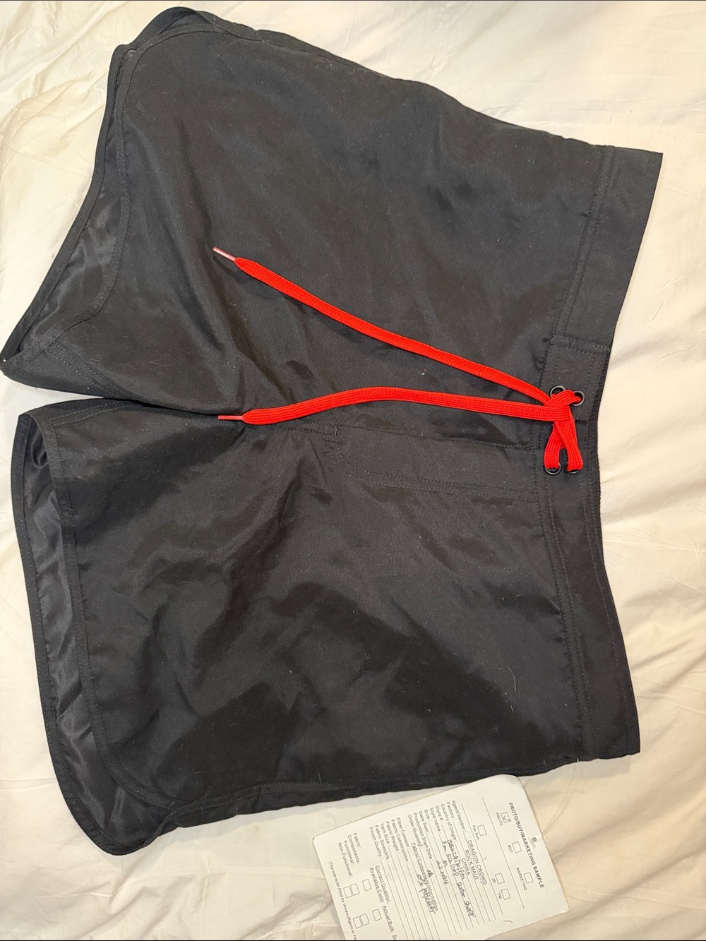 RARE NWT PacSun x Ford Prototype Sample Scallop Swim Trunks Shorts Size M